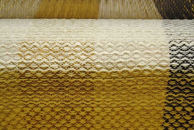 Tissage sur métier traditionnel