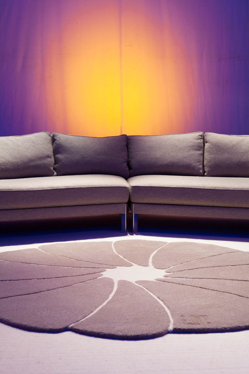 tapis rond spirit-flower, Jory Prdelle